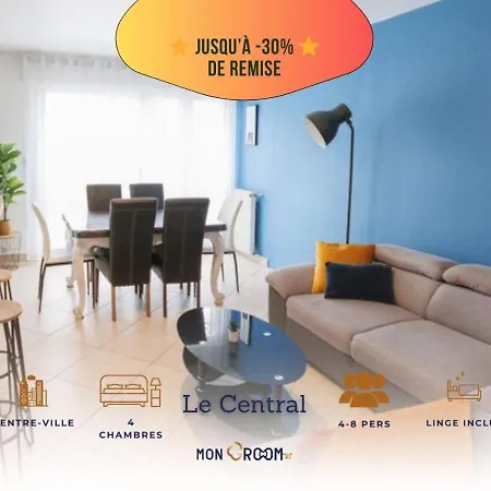 Grand 4chb Centre-ville 8-10 Personnes 度假居